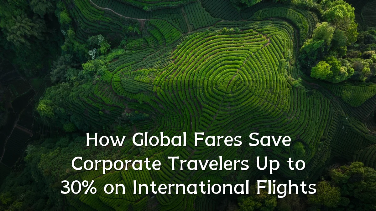 How Global Fares Save Corporate Travelers Up to 30% on International Flights