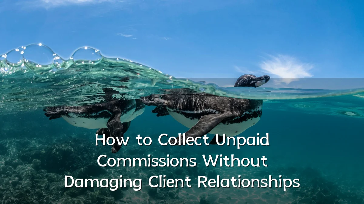 How to Collect Unpaid Commissions Without Damaging Client Relationships