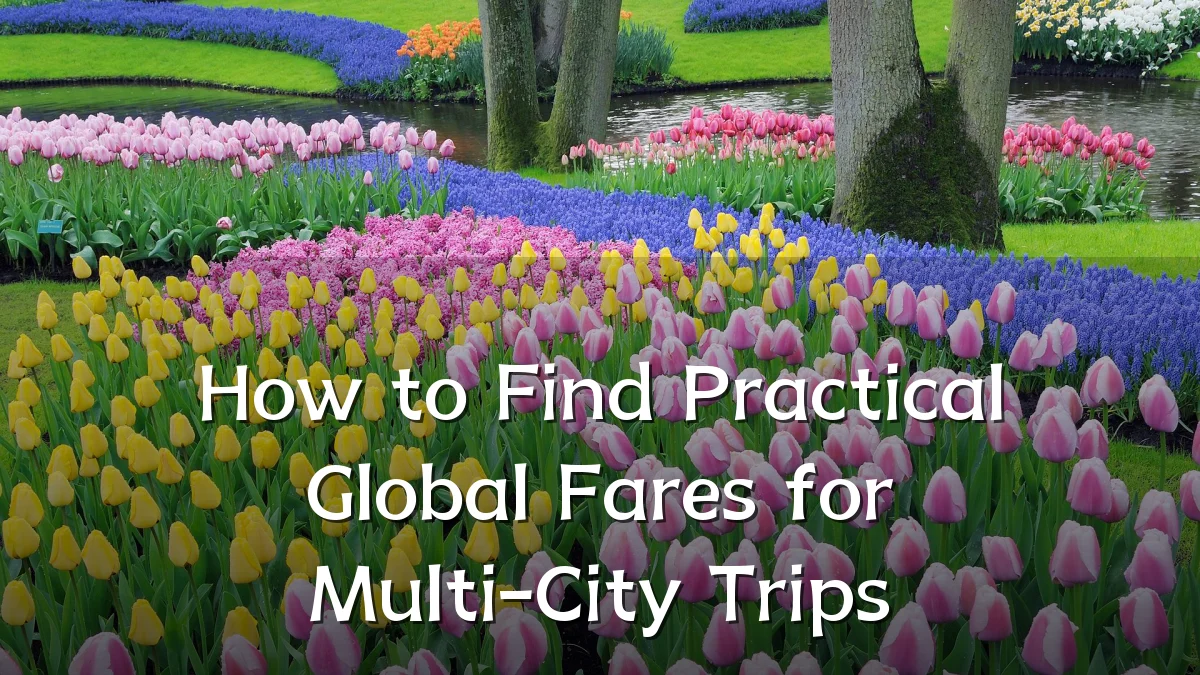 How to Find Practical Global Fares for Multi-City Trips