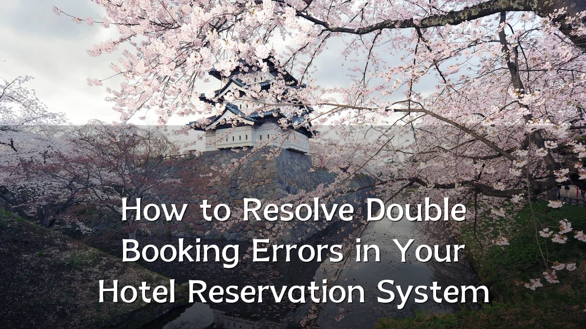 How to Resolve Double Booking Errors in Your Hotel Reservation System
