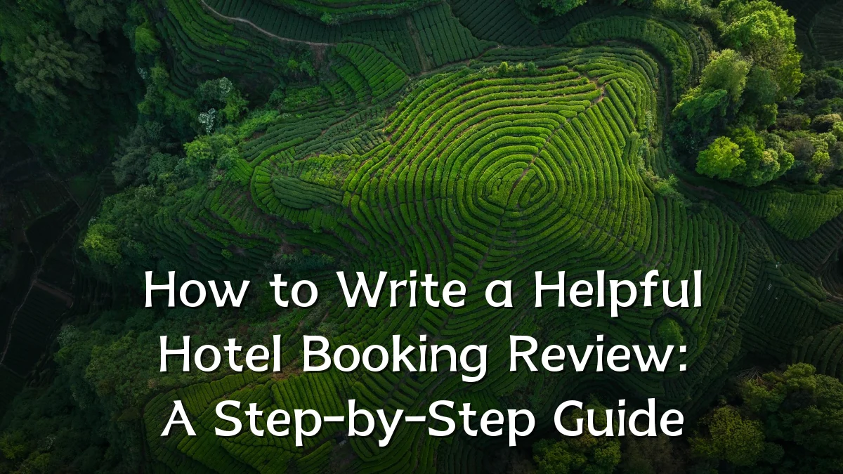 How to Write a Helpful Hotel Booking Review: A Step-by-Step Guide