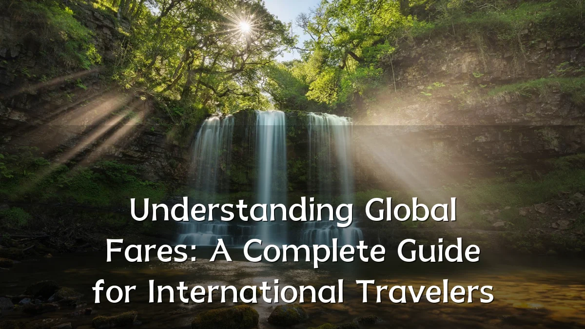 Understanding Global Fares: A Complete Guide for International Travelers