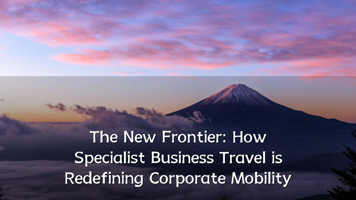 The New Frontier: How Specialist Business Travel is Redefining Corporate Mobility