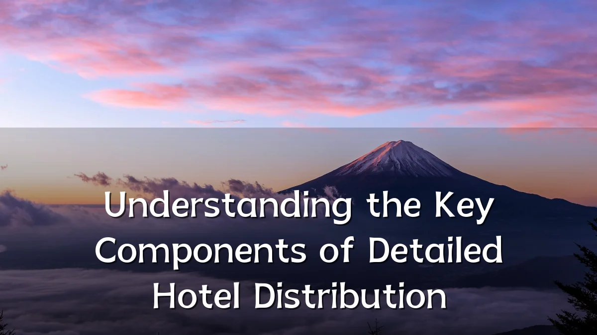 Understanding the Key Components of Detailed Hotel Distribution