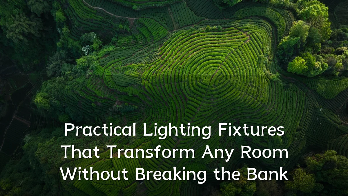 Practical Lighting Fixtures That Transform Any Room Without Breaking the Bank