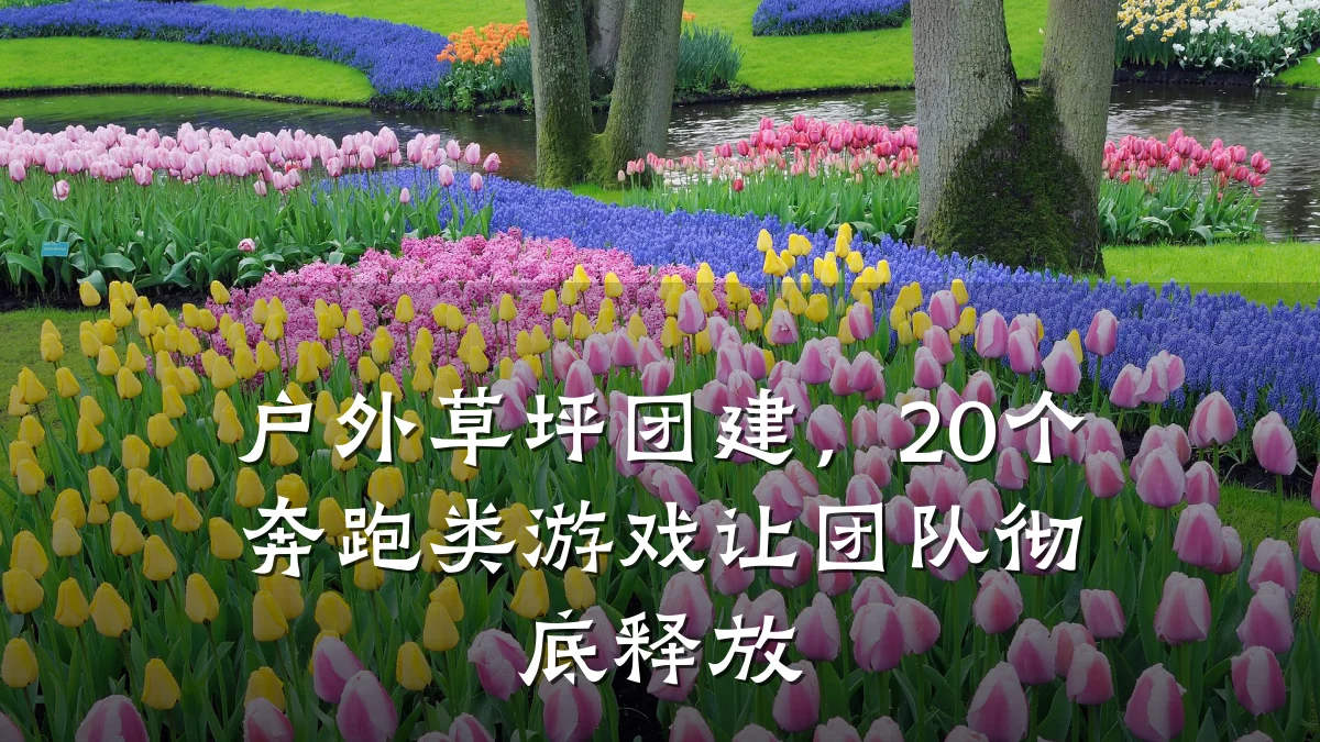 户外草坪团建,20个奔跑类游戏让团队彻底释放